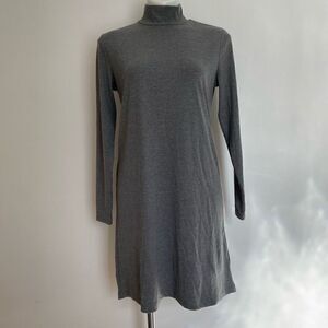 H&M Basics Long Sleeve Ribbed mock neck dress